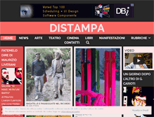 Tablet Screenshot of distampa.com